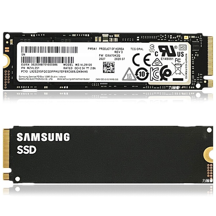 SSD Samsung PM9A1 M2-PCIe Gen 4x4 512Gb