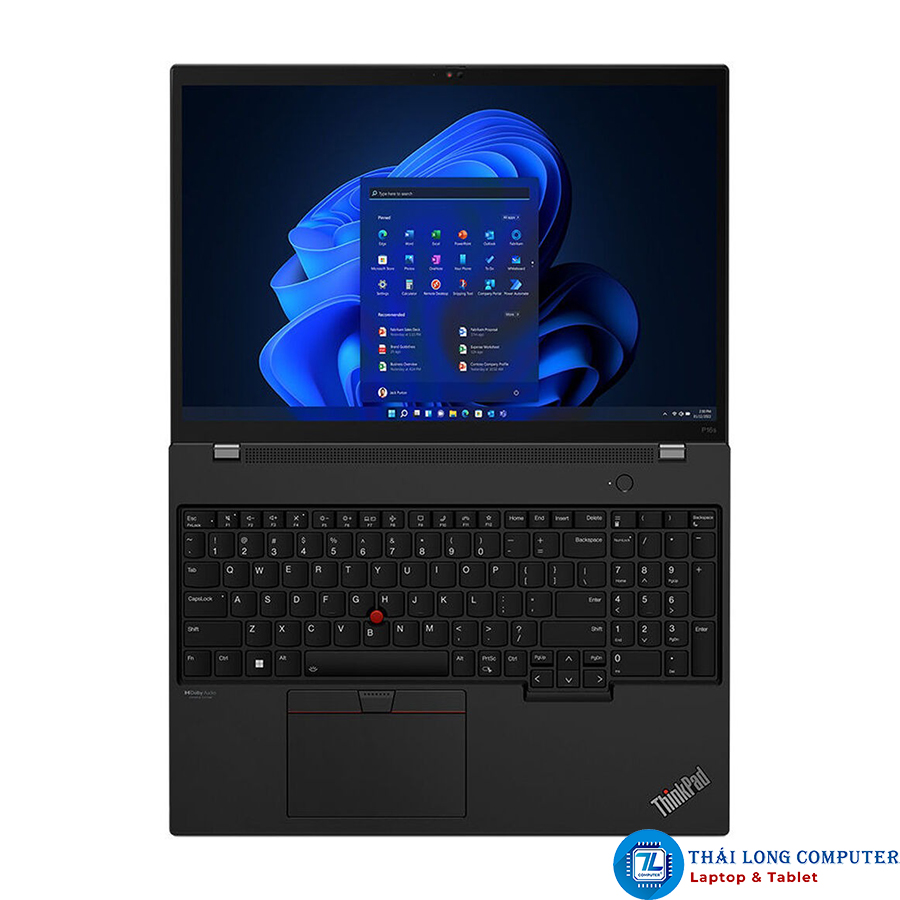Laptop Lenovo ThinkPad P16s Gen 2 Core™ i7-1360P, Ram 16Gb, SSD 512Gb, NVIDIA RTX™ A500 4GB, 16" WUXGA Ir cam, Finger, Win 11 Pro ( 21HK0021US ) - Hình ảnh 3