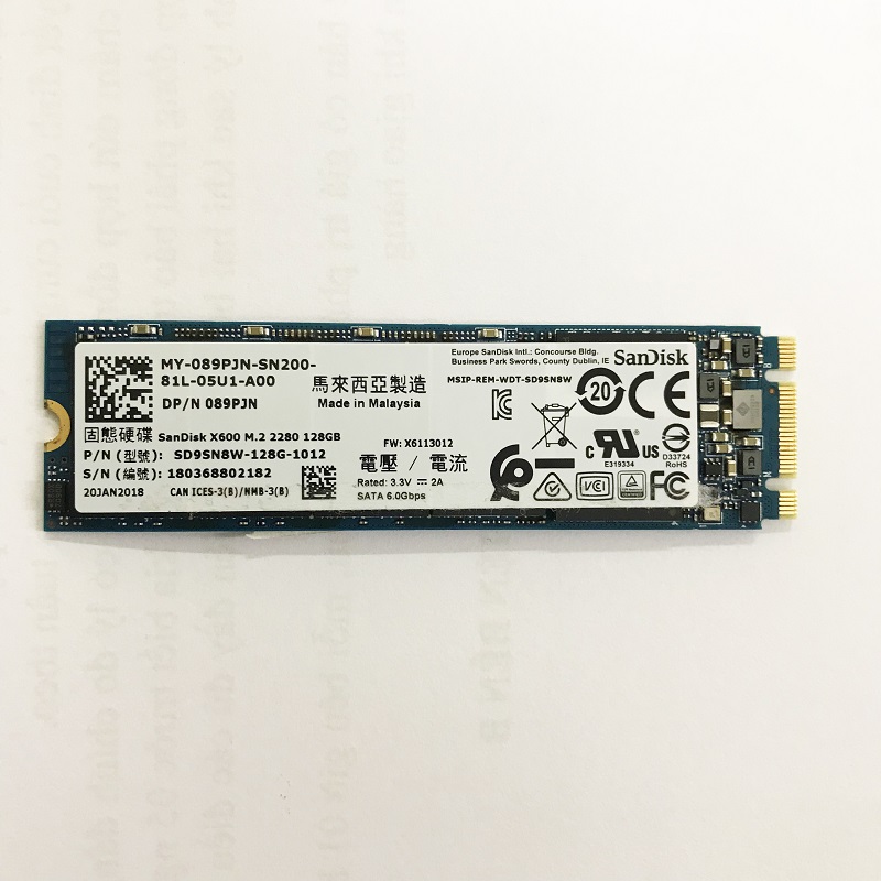 SAMSUNG M.2 128GB 2280 内蔵SSD 整備済み品3 即出荷 2280