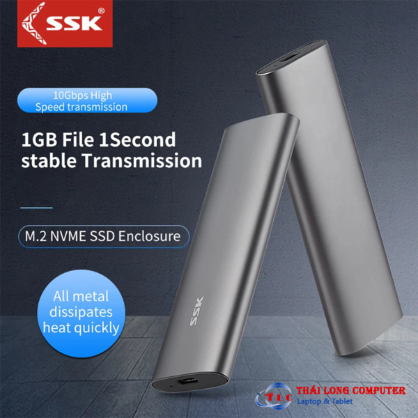 ổ cứng di động SSD Portable SSK 512GB PCIe