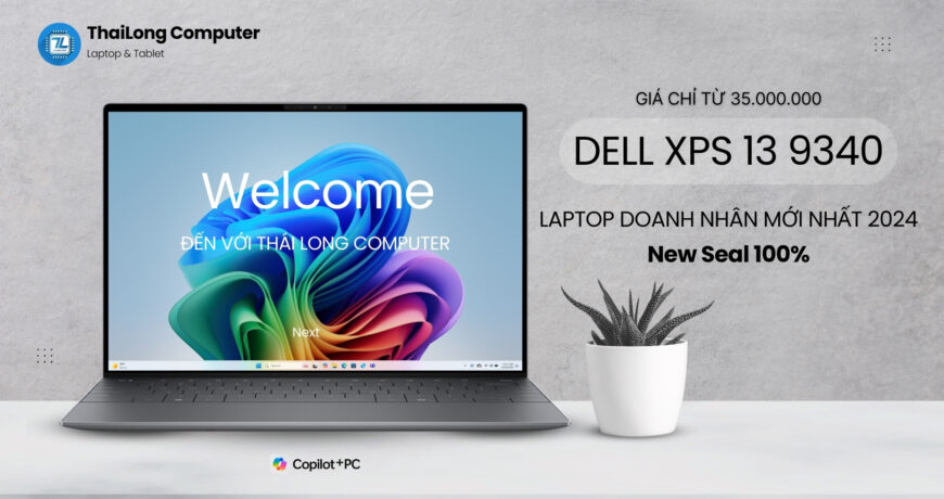 Dell XPS 13 9340 Core Ultra 7-155H/ 16GB RAM/ 512GB SSD/ Intel Arc/ 13.4″FHD+
