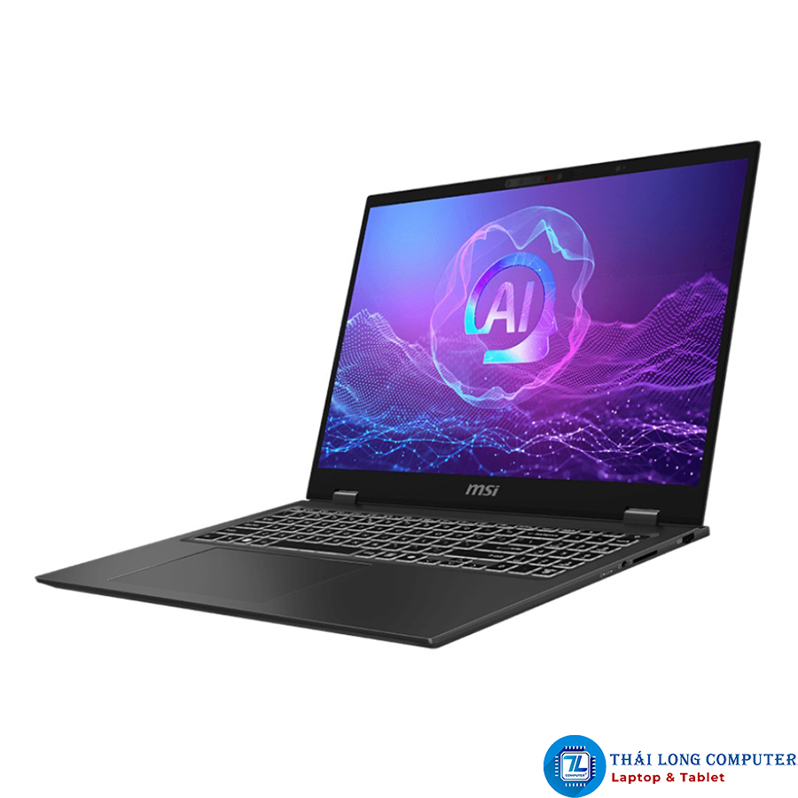 Laptop MSI PrestigePro 16 AI B2HVEG-251VN Core Ultra 7 255H , Ram 32GB , SSD 1TB , GeForce RTX™ 4050 6GB , 16" UHD+ OLED , Win 11 - Hình ảnh 2