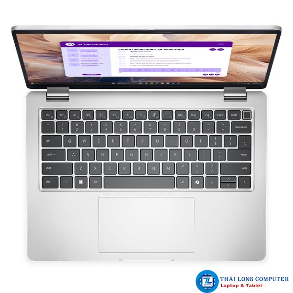 Laptop Dell Pro 14 Plus PB14250 2-in-1 Ultra7-265U, Ram 16Gb, SSD 256Gb, Intel Arc Graphics, 14.0 Inch Full HD+ Touch, Windows 11 Pro - Hình ảnh 6