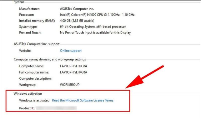 Cách kiểm tra windows bản quyền của win 11