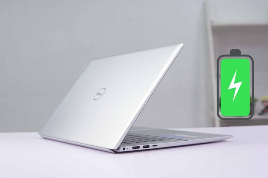 laptop dell pin lâu