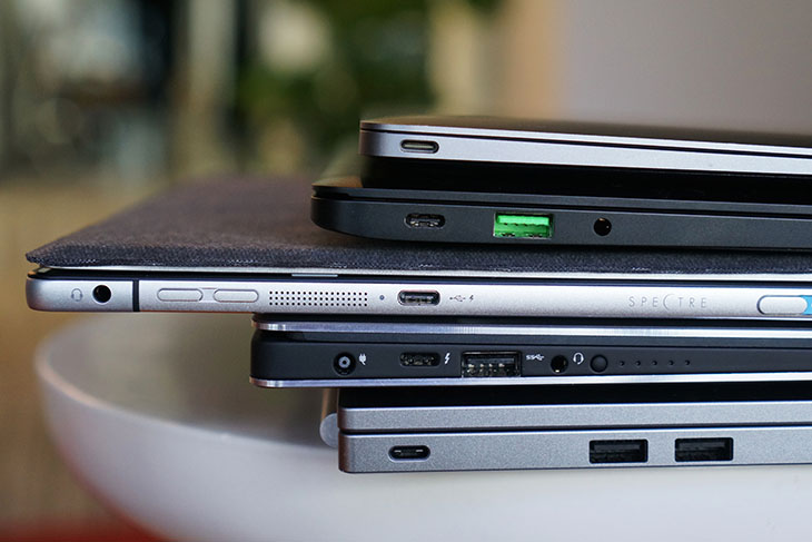Laptop có cổng USB-C