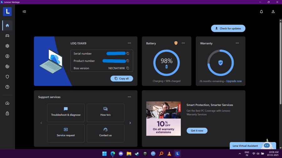 Lenovo Vantage