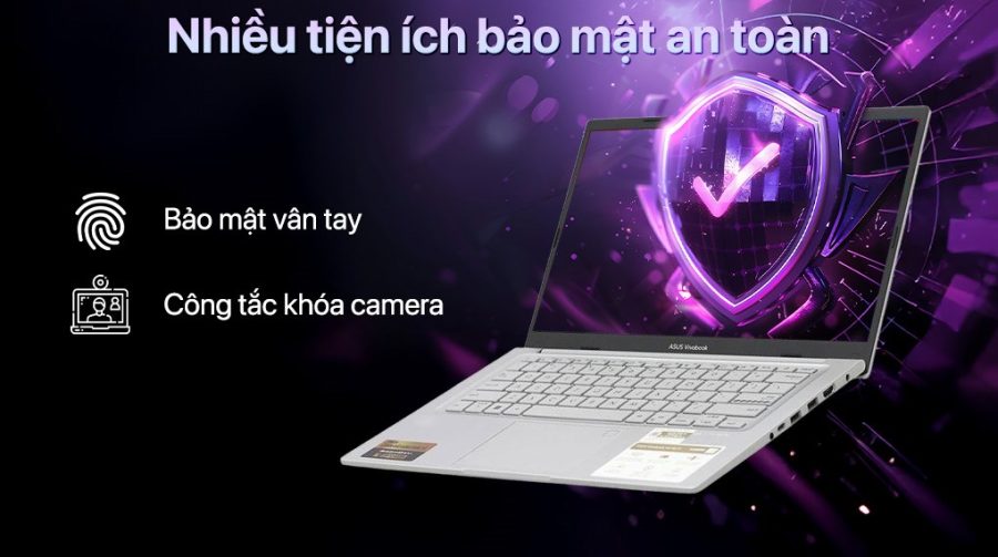 Nhiều tiện ích bảo mật an toàn