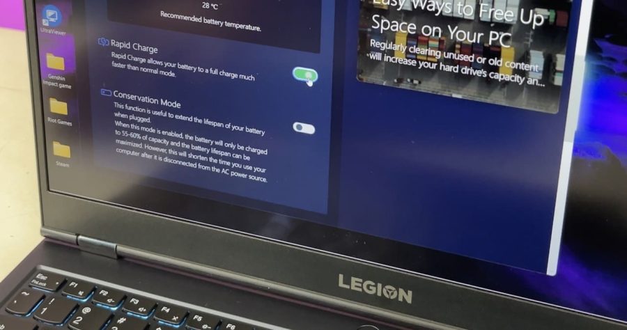 Rapid Charge của Lenovo