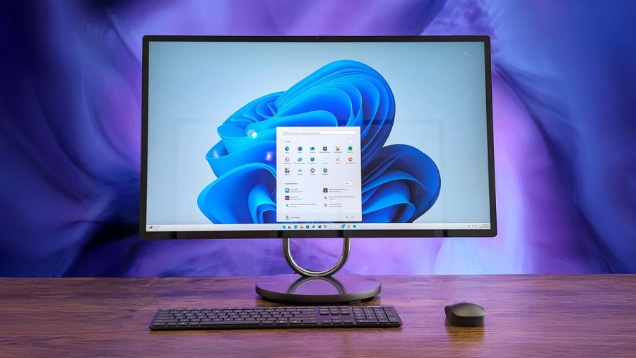 Máy tính Lenovo liền màn hình