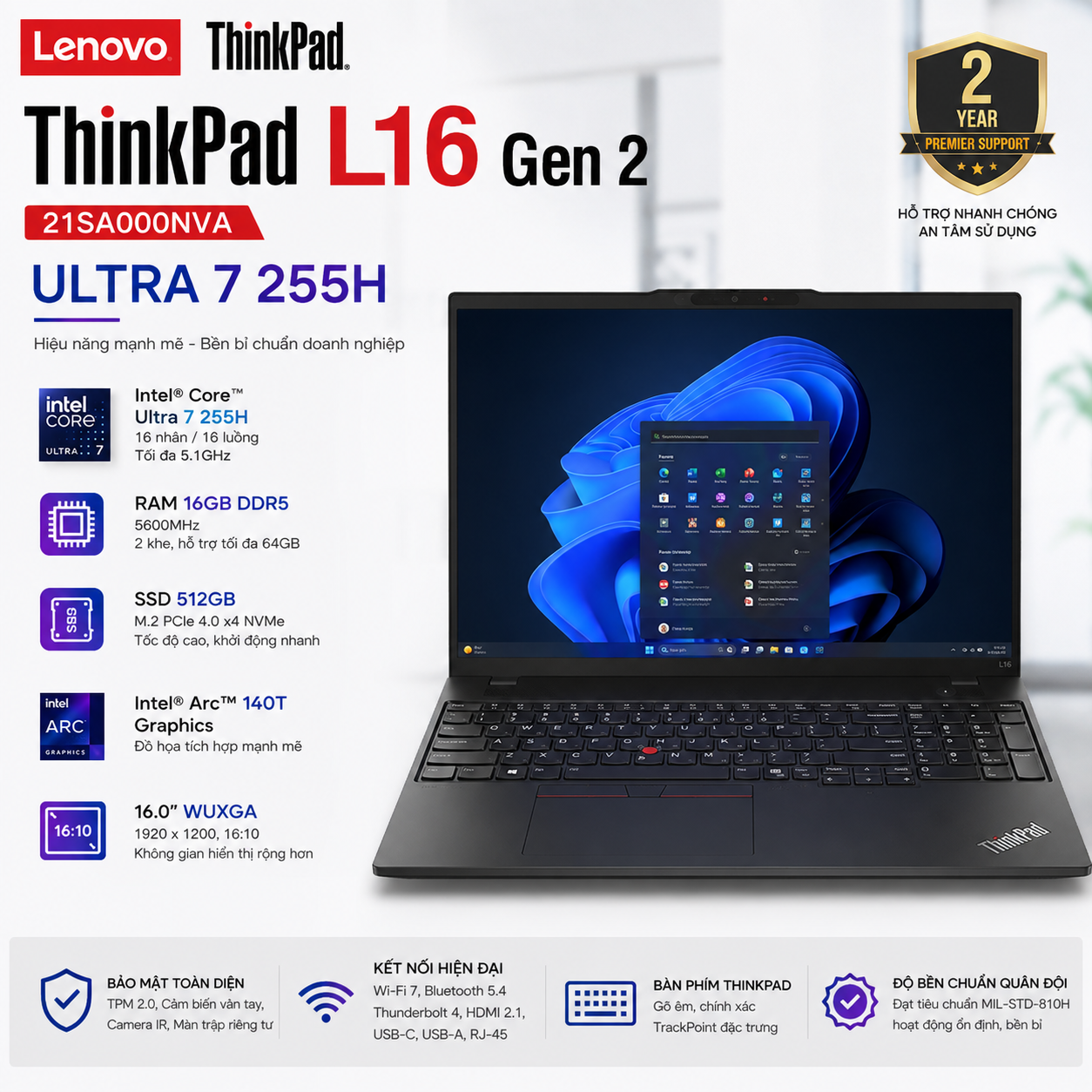 Lenovo ThinkPad L16 Gen 2